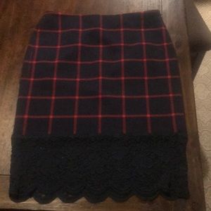 Michael Kors Plaid Skirt